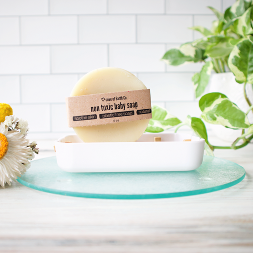 Love of Earth Co. Non Toxic Baby Soap White Smoke