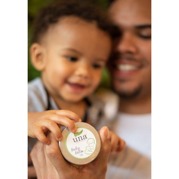 Una Biologicals® Baby Balm | Organic Wonder Salve | Una Biologicals Salve Sienna Travel Size - 0.5oz Stick