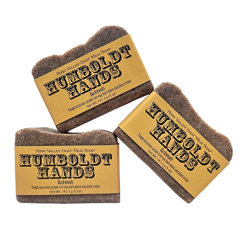 Fern Valley Soap Natural Goat Milk Soap | Humboldt Hands Heavy-Duty Hand Cleaner | Backwoods Goat Milk Soap White Smoke