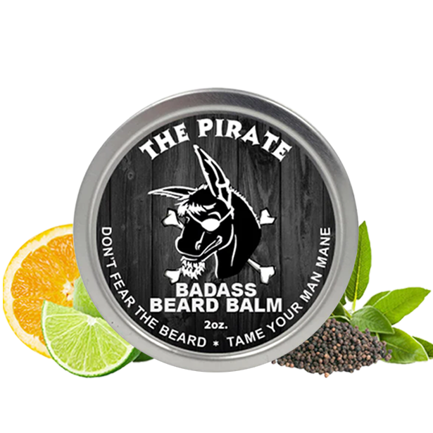 Badass Beard Care The Pirate Beard Balm BALM Dark Slate Gray BABC