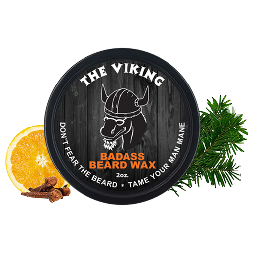 Badass Beard Care The Viking Beard Wax WAX White Smoke BABC