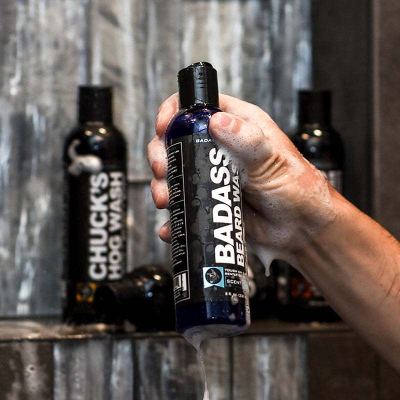 Badass Beard Care Badass Beard Wash WASH Dark Slate Gray BABC