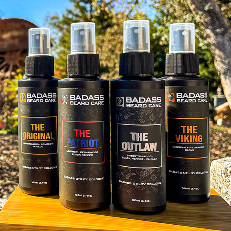 Badass Beard Care The Pirate Badass Utility Cologne UTILITY COLOGNE Black BABC
