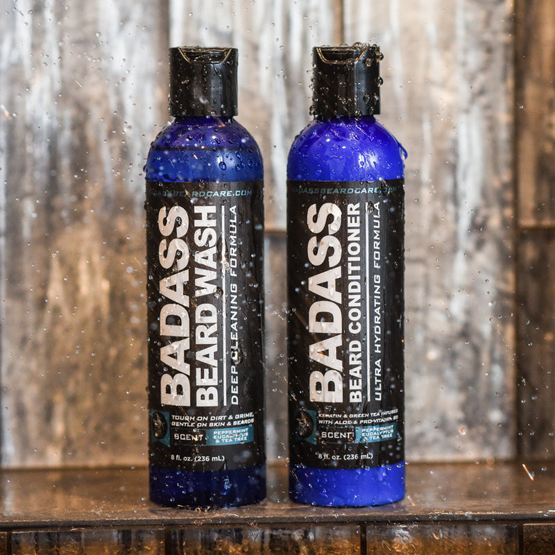 Badass Beard Care Mint, Eucalyptus, & Tea Tree Beard Conditioner CONDITIONER Dark Gray BABC