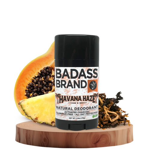 Badass Beard Care Havana Haze Deodorant Stick DEODORANT Dark Khaki