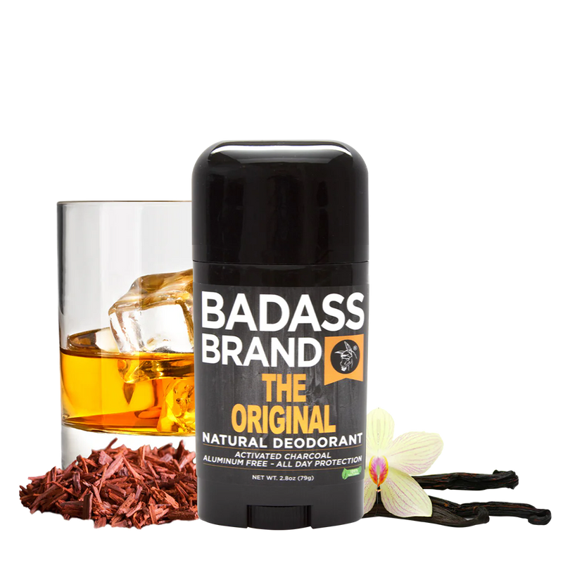 Badass Beard Care The Original Deodorant Stick DEODORANT Light Goldenrod BABC