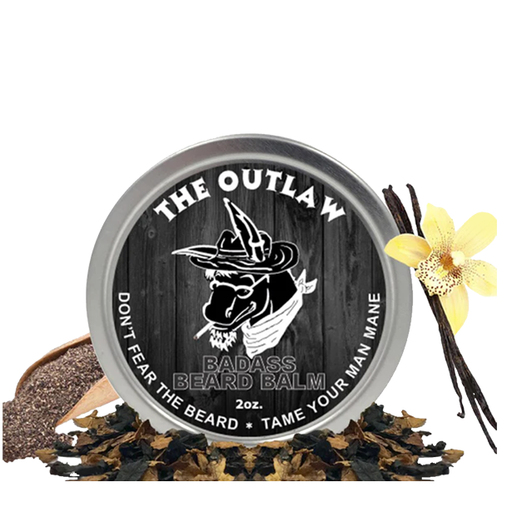 Badass Beard Care The Outlaw Beard Balm BALM Dark Slate Gray BABC