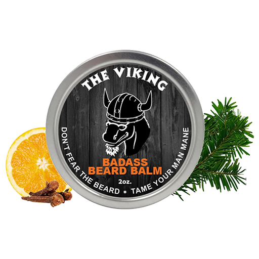 Badass Beard Care The Viking Beard Balm BALM Tan BABC