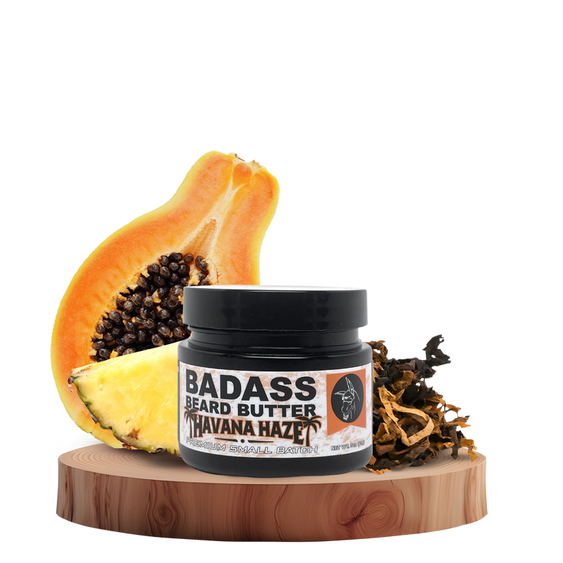Badass Beard Care Havana Haze Beard Butter BUTTER Sandy Brown