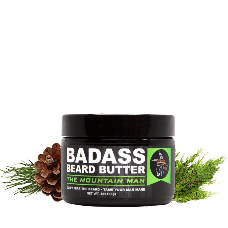 Badass Beard Care The Mountain Man Beard Butter BUTTER Dark Slate Gray BABC