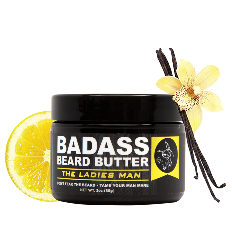 Badass Beard Care The Ladies Man Beard Butter BUTTER Dark Slate Gray BABC