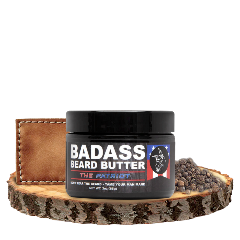 Badass Beard Care The Patriot Beard Butter BUTTER Dark Slate Gray BABC