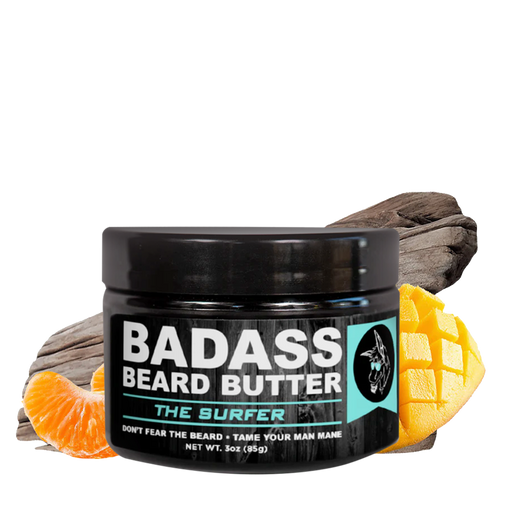 Badass Beard Care The Surfer Beard Butter BUTTER Light Goldenrod BABC