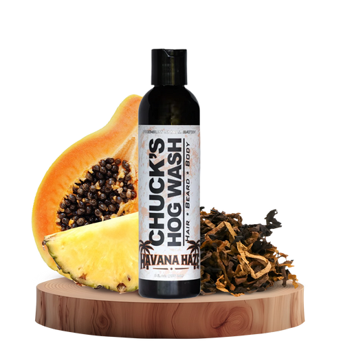Badass Beard Care Chuck's Hog Wash - Havana Haze HOG WASH Sandy Brown