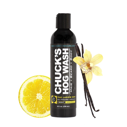 Badass Beard Care Chuck's Hog Wash - The Ladies Man HOG WASH Dark Slate Gray BABC
