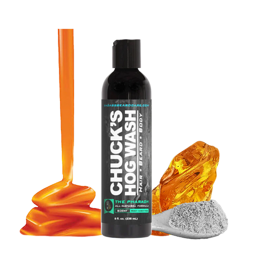 Badass Beard Care Chuck's Hog Wash - The Pharaoh HOG WASH Dark Slate Gray BABC