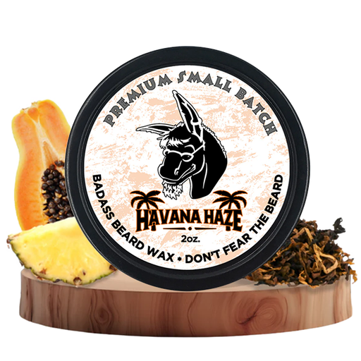 Badass Beard Care Havana Haze Beard Wax WAX Dark Khaki