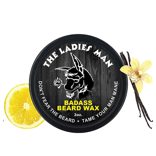 Badass Beard Care The Ladies Man Beard Wax WAX Light Goldenrod BABC