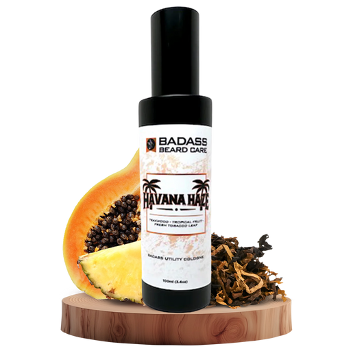 Badass Beard Care Havana Haze Badass Utility Cologne UTILITY COLOGNE Dark Khaki