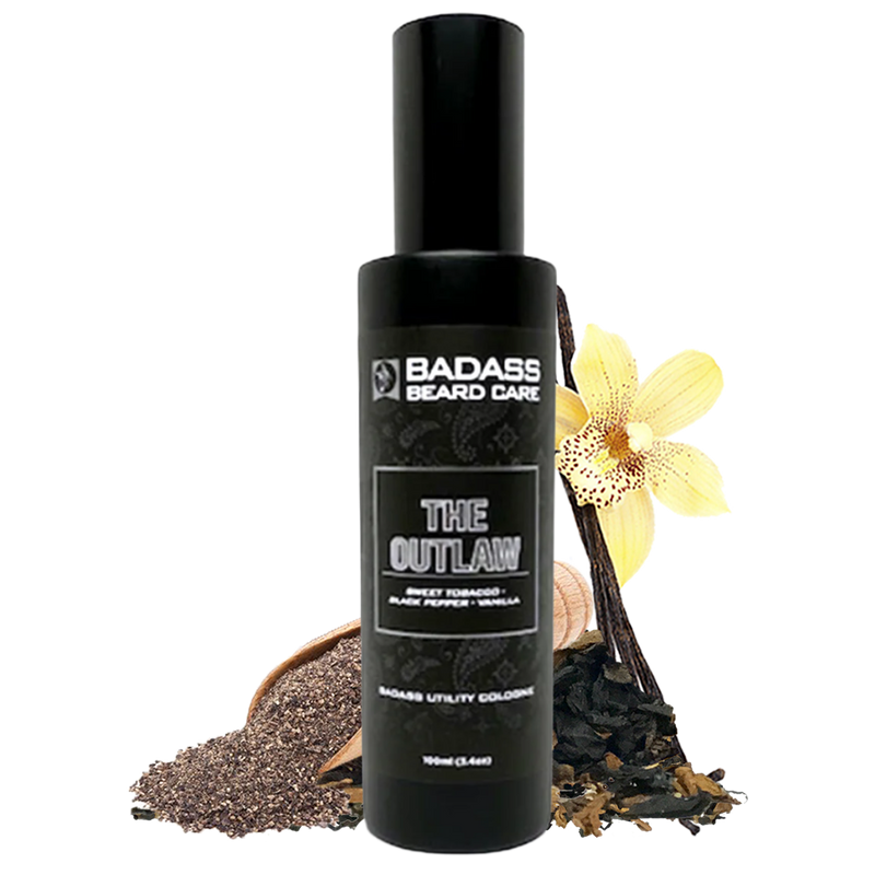 Badass Beard Care The Outlaw Badass Utility Cologne UTILITY COLOGNE Pale Goldenrod BABC