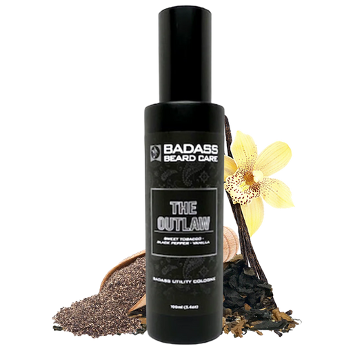 Badass Beard Care The Outlaw Badass Utility Cologne UTILITY COLOGNE Pale Goldenrod BABC