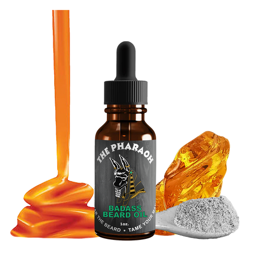 Badass Beard Care The Pharaoh Beard Oil OIL Dark Slate Gray BABC