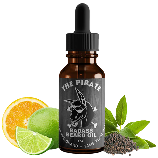 Badass Beard Care The Pirate Beard Oil OIL Dark Slate Gray BABC