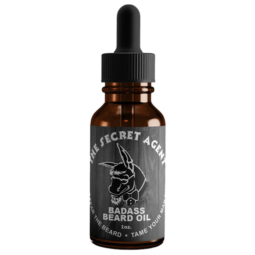Badass Beard Care The Secret Agent Beard Oil OIL Dark Slate Gray BABC