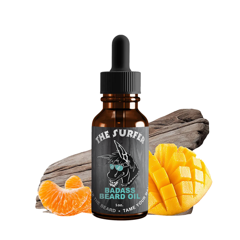 Badass Beard Care The Surfer Beard Oil OIL Sandy Brown BABC