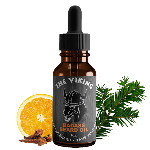 Badass Beard Care The Viking Beard Oil OIL Dark Slate Gray BABC