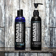 Badass Beard Care Chuck's Hog Wash - The Outlaw HOG WASH Gray BABC