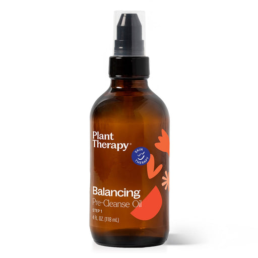 Plant Therapy Balancing Pre-Cleanse Oil Hair & Skin Care White Smoke 4 oz