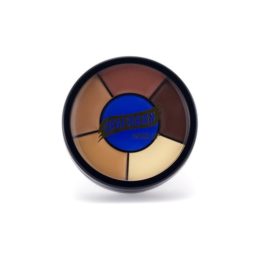 Graftobian Make-Up Company RMG Rubber Mask Grease Makeup Wheels Dark Slate Gray Derma,Appliance F/X,Trauma F/X,Primary,Injury F/X
