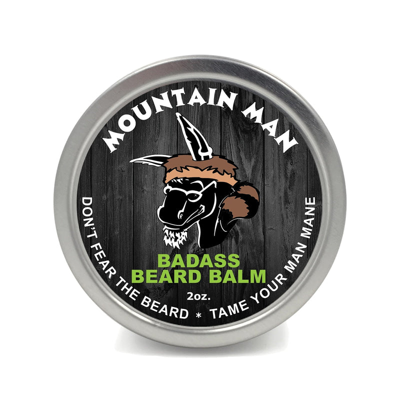 Badass Beard Care The Mountain Man Beard Balm BALM Dark Slate Gray BABC