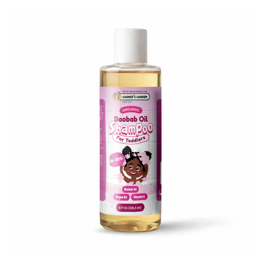 Garner's Garden Organic Baobab Oil Toddler Shampoo Baby Care White Smoke Baobab Toddler Shampoo Girls / 8oz
