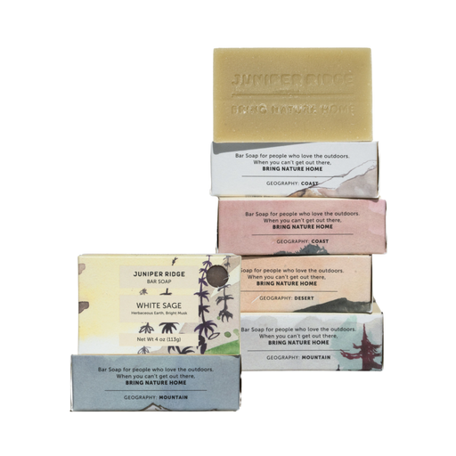 Juniper Ridge Bar Soap Full Flight Bar Soap White Smoke