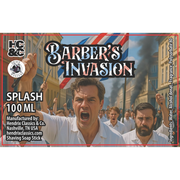 Hendrix Classics & Co HC&C Barber's Invasion Collection Shaving Kits Dim Gray Aftershave Splash 3.4 oz