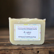 Soaplicity Bare Naked Baby - All-Natural, Unscented Bastille Soap Soap Bar Dark Slate Gray Default Title