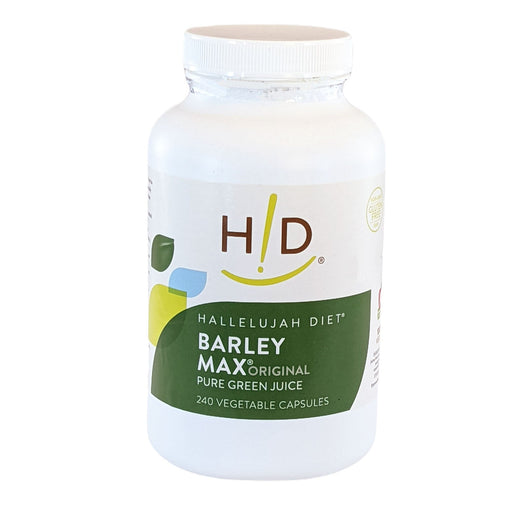 Hallelujah Diet BarleyMax (Capsules) Dehydrated Juice Powder Dark Olive Green