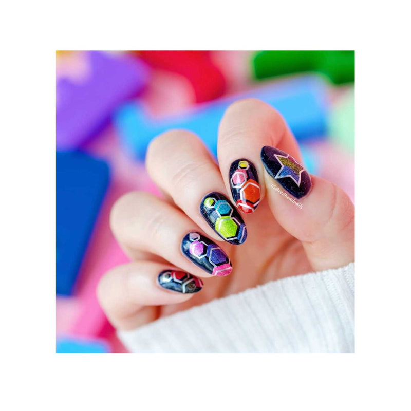 UberChic Beauty Basic Shapes-02 Stamping Plate Thistle