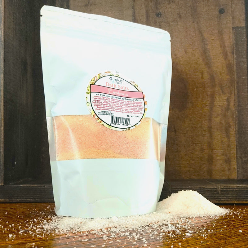 Soaplicity Euphoria Bath Salts Bath Salts Light Gray