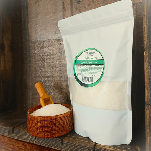 Soaplicity Just Breathe Bath Salts Bath Salts Gray