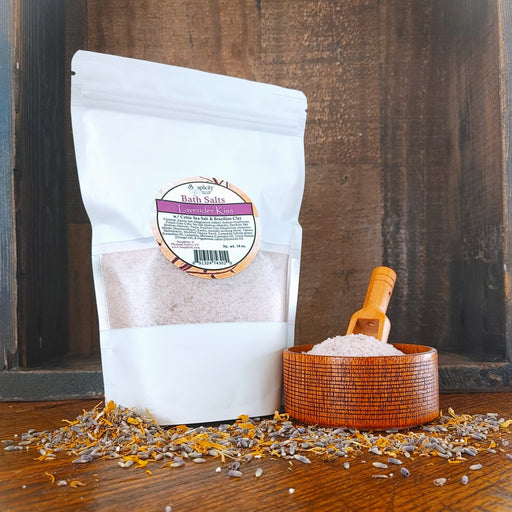 Soaplicity Lavender Kiss Bath Salts Bath Salts Dark Olive Green