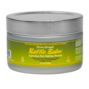 Battle Balm® Battle Balm® - Demon Strength All Natural & Organic Pain Relief Cream Topical analgesic, pain relief ointment, muscle rub Dark Gray 8.5 oz.