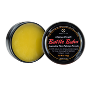 Battle Balm® Battle Balm® - Original Strength All Natural & Organic Pain Relief Cream Topical analgesic, pain relief ointment, muscle rub Goldenrod 0.45 oz.,1.9 oz.,4.25 oz.,8.5 oz.