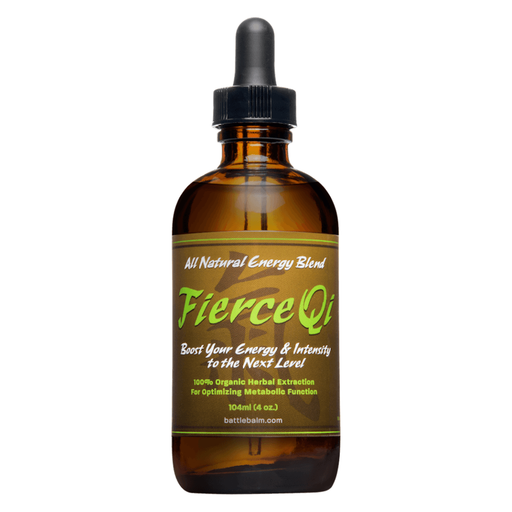 Battle Balm® Battle Balm® Fierce Qi Natural Energy Supplement Natural Energy Enhancement Dark Olive Green Default Title