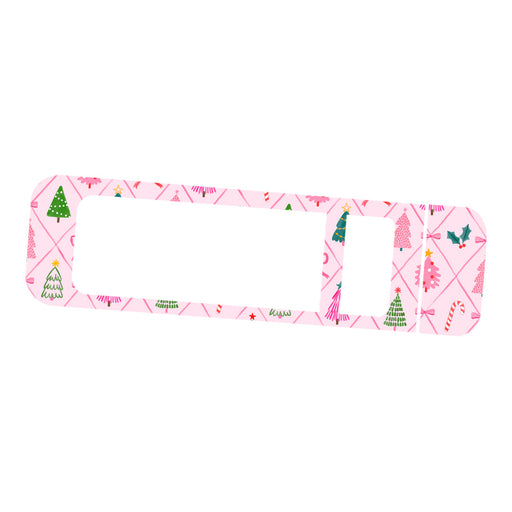 Peelz Coquette Christmas Bayer Contour Next Glucometer Sticker - Pump Peelz Peelz/Stickers White Smoke
