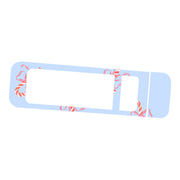 Peelz Candy Cane Lane Bayer Contour Next Glucometer Sticker - Pump Peelz Peelz/Stickers White Smoke