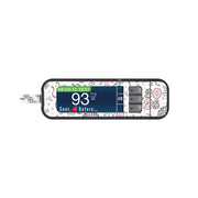 Peelz Cheers to '26 Bayer Contour Next Glucometer Sticker - Pump Peelz Peelz/Stickers White Smoke