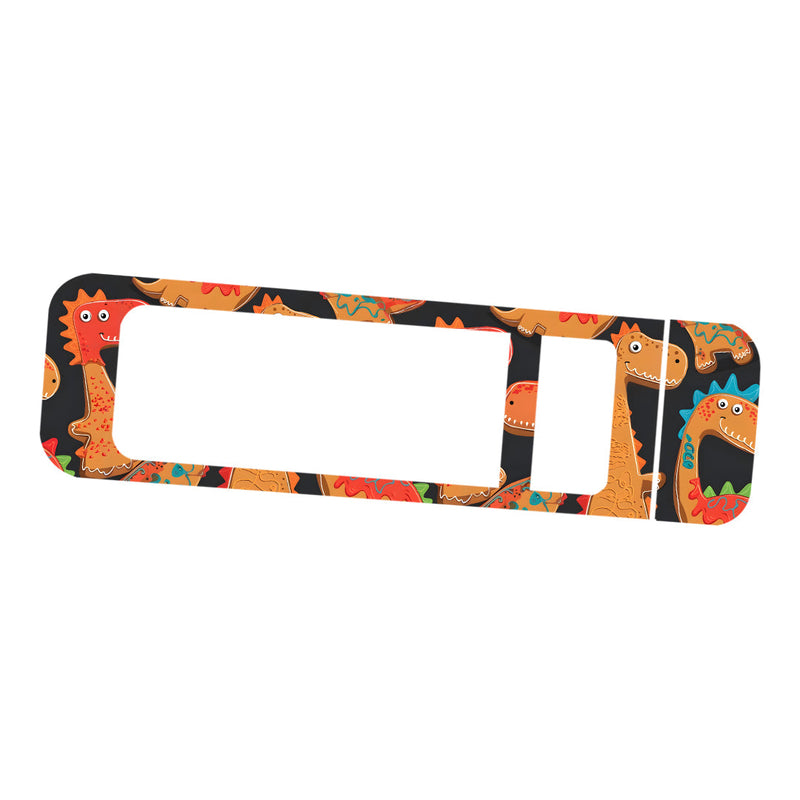 Peelz Jurassic Gingerbread Bayer Contour Next Glucometer Sticker - Pump Peelz Peelz/Stickers White Smoke